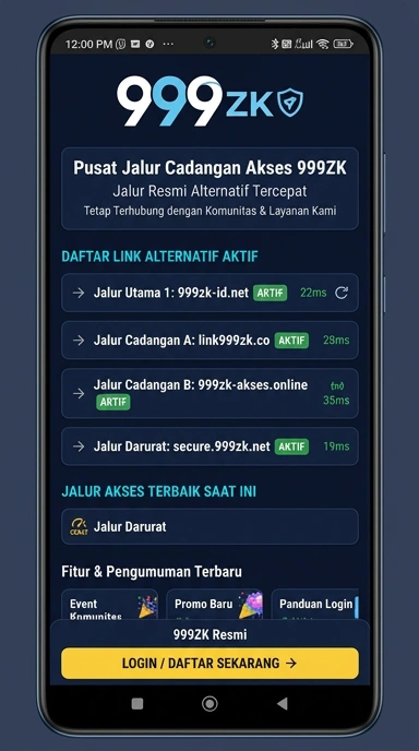 Link Alternatif 999zk untuk Akses Mudah di Indonesia