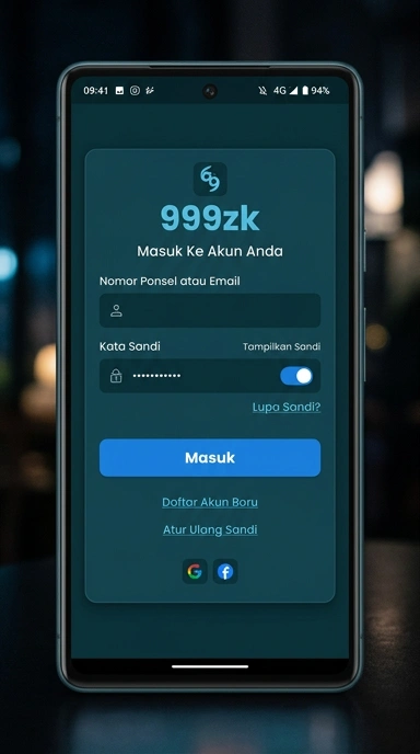 Panduan Login Akun 999zk Untuk Pengguna Android