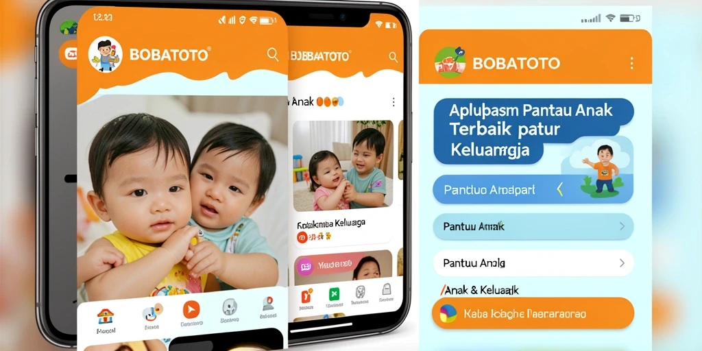 Tampilan antarmuka BOBATOTO yang ramah anak dan informatif.