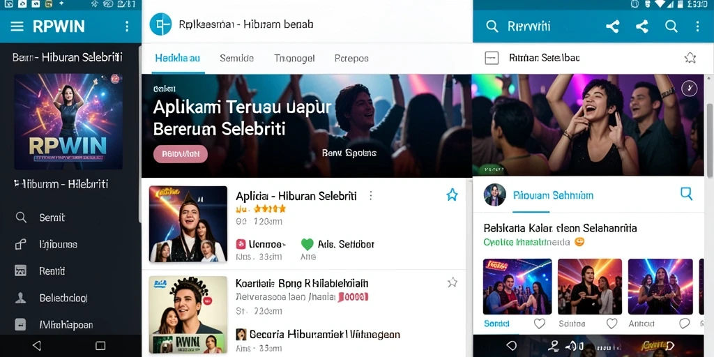 Tampilan antarmuka RPWIN yang menarik dan fungsional.